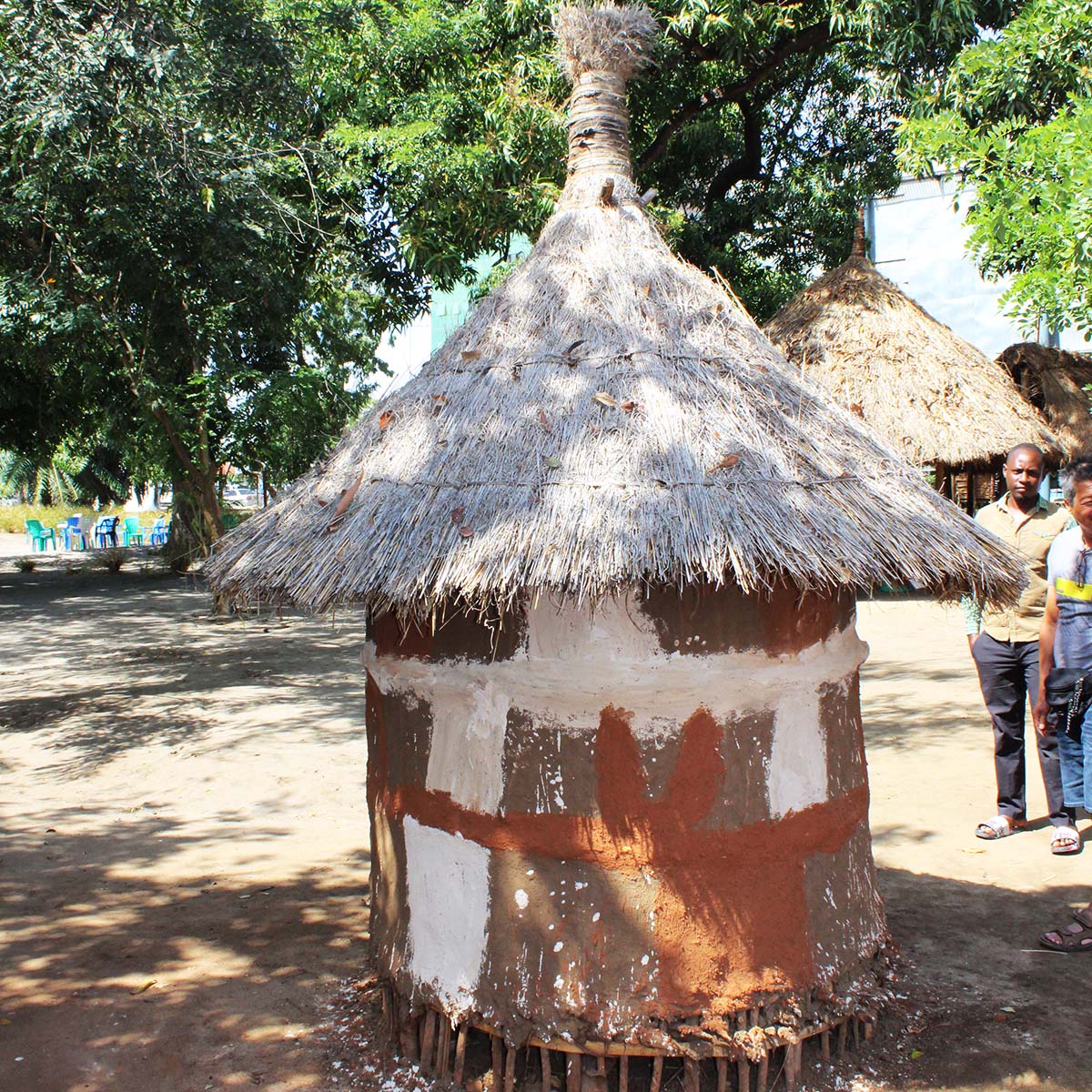 Une hutte à Dar-es-Salaam en Tanzanie