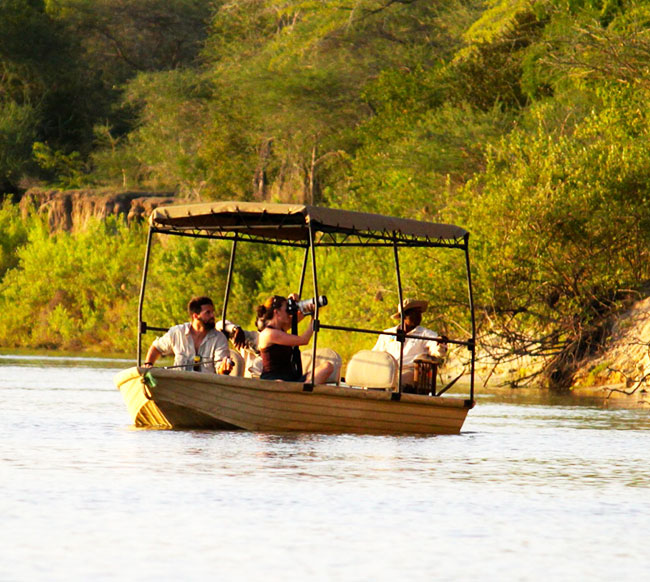 safari en bateau Tanzanie